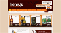 Desktop Screenshot of henrys.co.nz