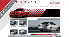 Desktop Screenshot of henrys.biz